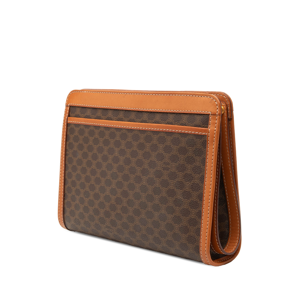 Pre-Loved Celine Macadam Coated Canvas Clutch - Picture 2 of 7